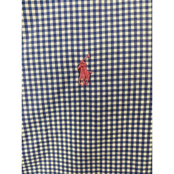 ✨HOST PICK✨Ralph Lauren Men’s Blue/White Button Down Shirt - Size Medium (EUC) - Picture 3 of 7
